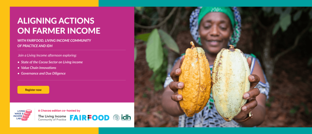 Fairfood, LICOP and IDH host a Living Wage & Income Lab during the Amsterdam Cocoa Week